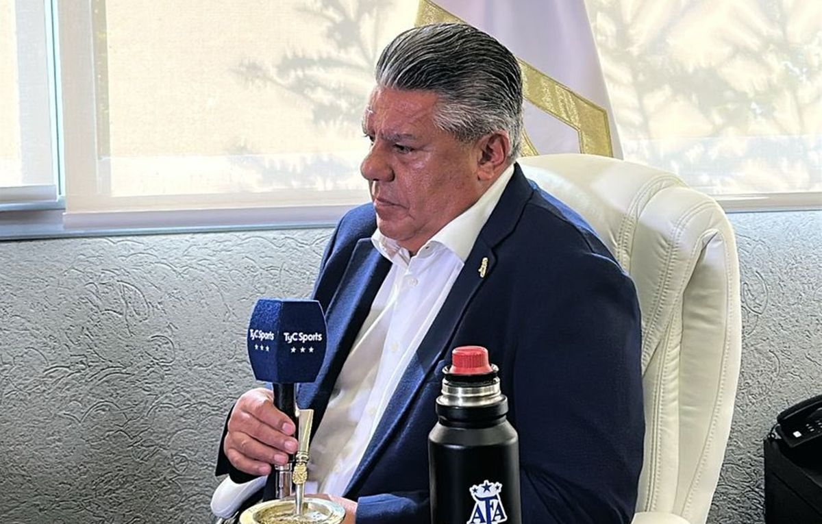 El presidente de AFA habló del escándalo en el Ciclón.