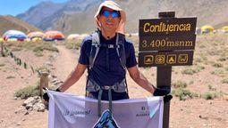 Walter Álvarez, oriundo de General Alvear, es parte del programa Aconcagua con Sentido.