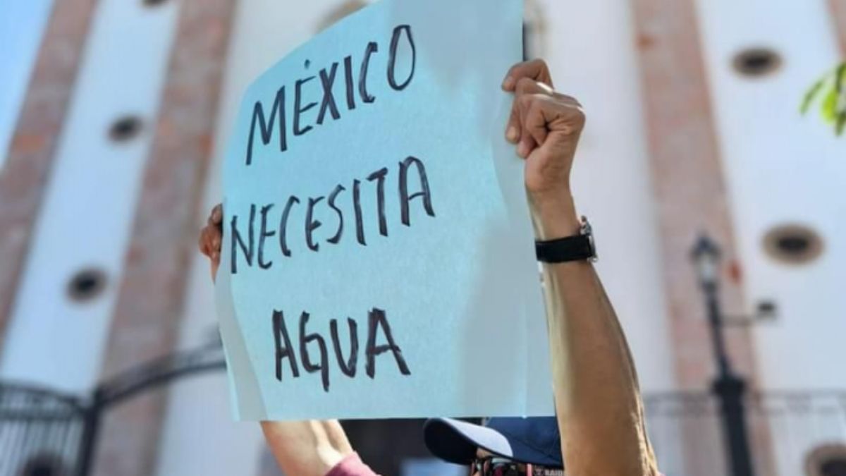 Fuente: X @mexicosinagua Fuente: X @mexicosinagua