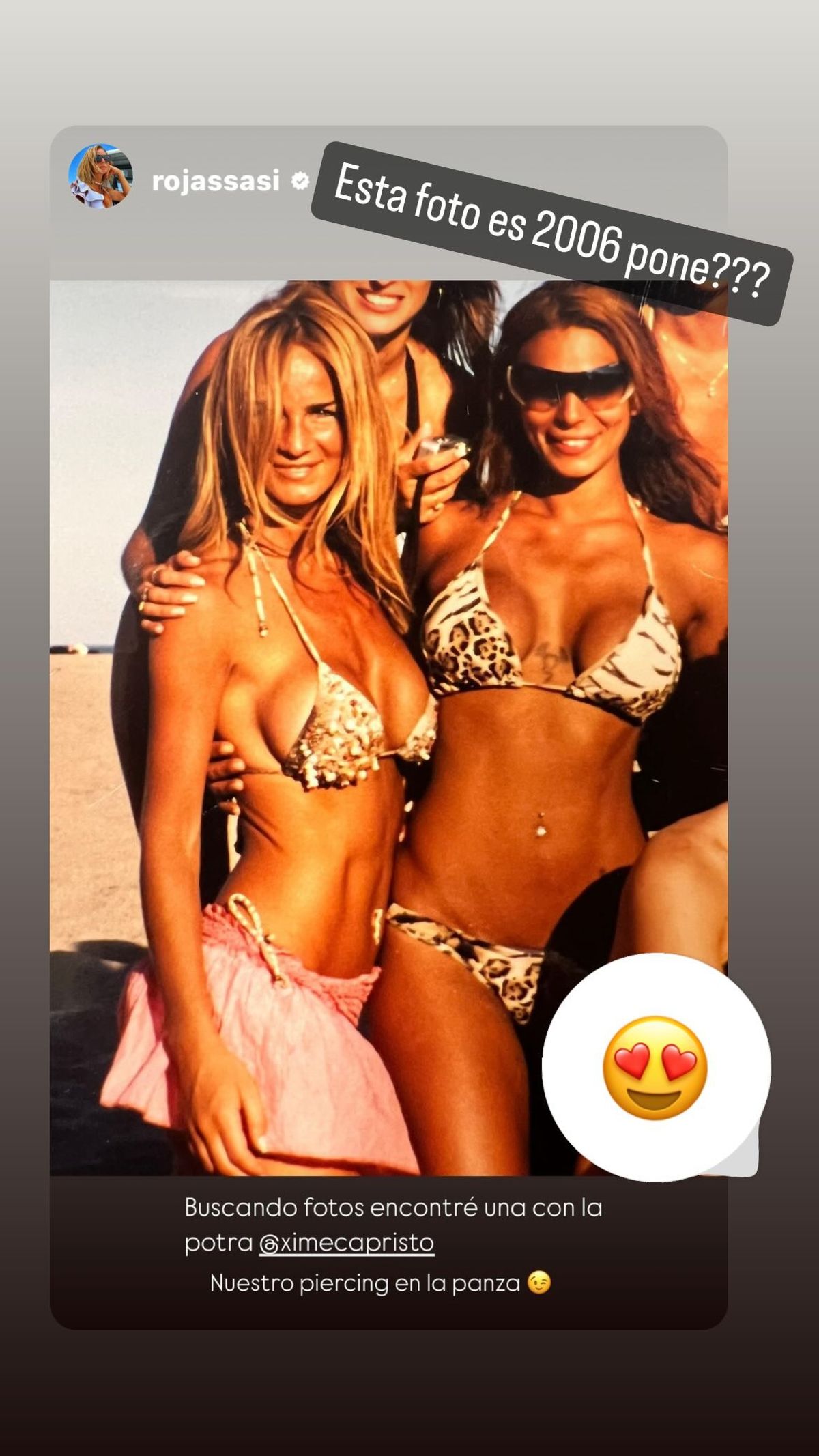 Ximena Capristo confirma que es la reina indiscutida del hilo dental ultra XS en clave atigrada, piercing y más. Ximena Capristo confirma que es la reina indiscutida del hilo dental ultra XS en clave atigrada, piercing y más.