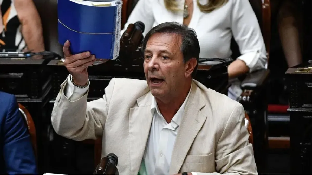 Oscar Zago dejó de presidir el bloque de la Libertad Avanza en la Cámara de Diputados. (Foto: archivo).