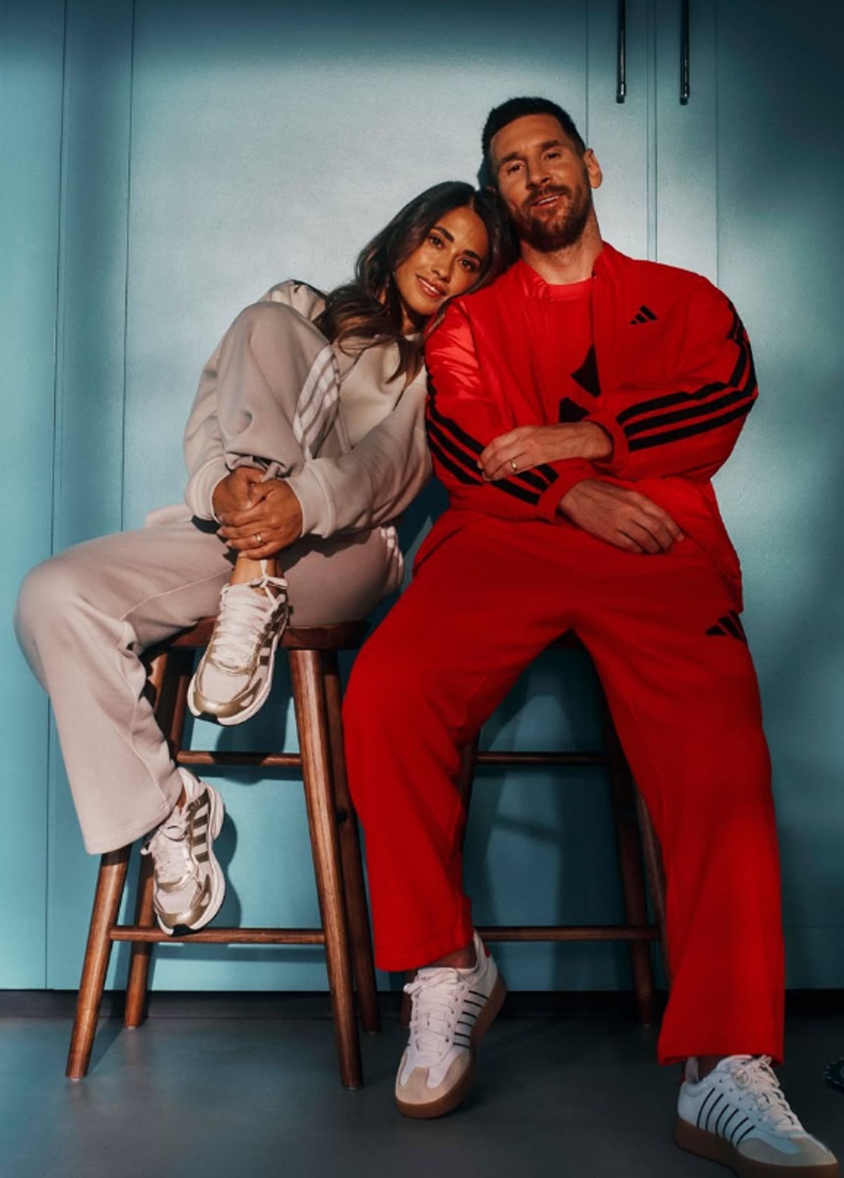 Lionel Messi hizo un comercial de Adidas con Antonela Roccuzzo. Lionel Messi hizo un comercial de Adidas con Antonela Roccuzzo.