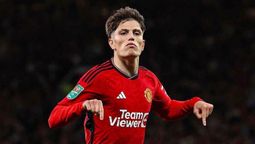 Garnacho es uno de los juveniles destacados del fútbol mundial