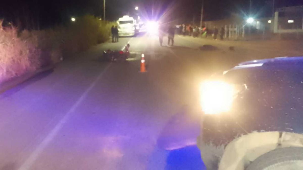 El accidente fatal en San Martón fue pasadas las 19 de este jueves.