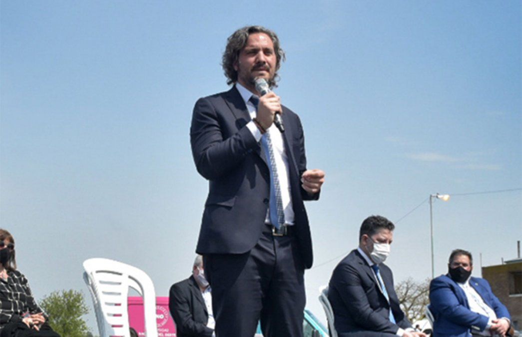 Cafiero celebró que no hubo una mirada corporativa y mucho menos machirula en el caso Juan Ameri, que había sido suspendido por Diputados y luego renunció. Foto: NA.&nbsp;