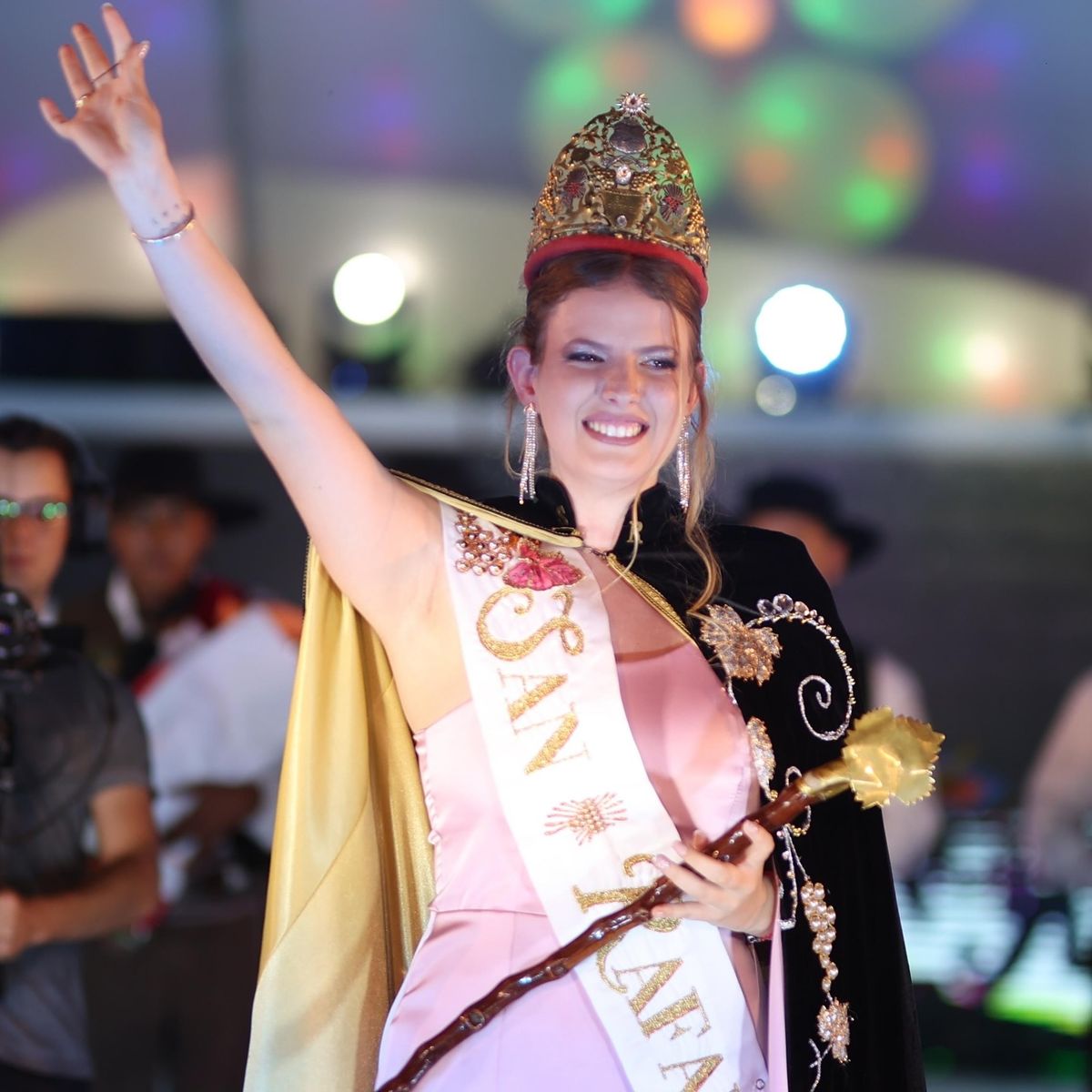Sofía Zingaretti Feriozzi, la reina elegida de San Rafael para la Fiesta de la Vendimia.