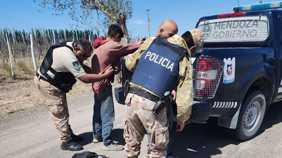 La Policía Rural capturó a dos hombres por el robo de dos cabras en Lavalle. Foto: Ministerio de Seguridad