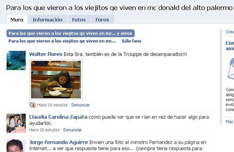 Crearon un grupo en Facebook por una familia que vive en un shopping en Buenos Aires