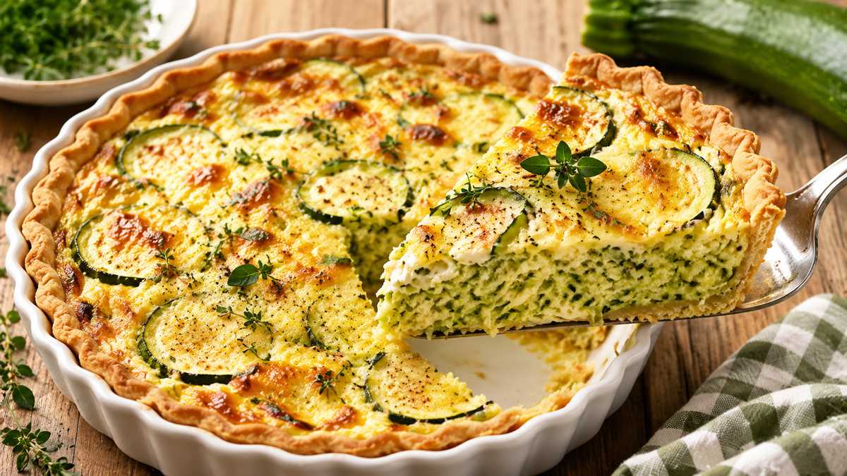 Esta es la receta de la tarta de zapallitos de Dolli Irigoyen.&nbsp;