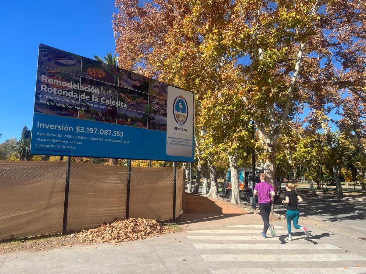 La obra de la remodelación de la rotonda de la calesita fue presupuestada en más de $3.300.000.000 y la empresa adjudicataria fue Sanco.