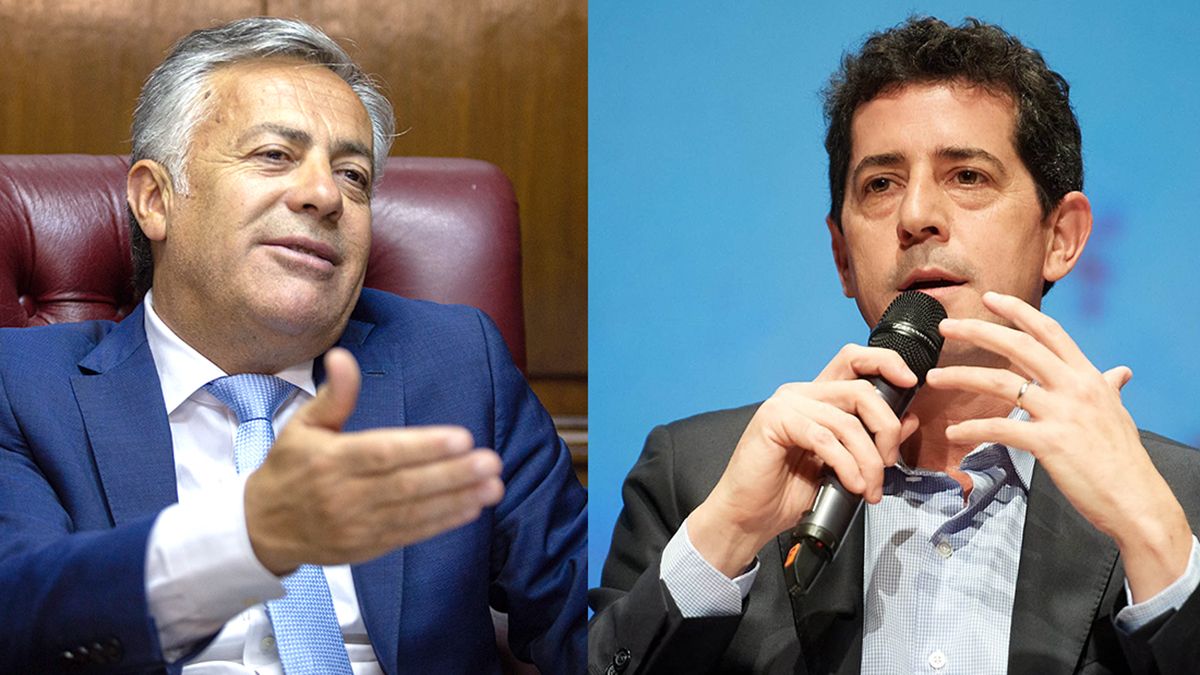 Alfredo Cornejo cuestionó al ministro del Interiro Wado de Pedro. Lo consideró un hipócrita por cuestionar la asuencia de Rodolfo Suarez en la visita presidencial y no hacerlo con el kirchnerismo que tampoco estuvo.