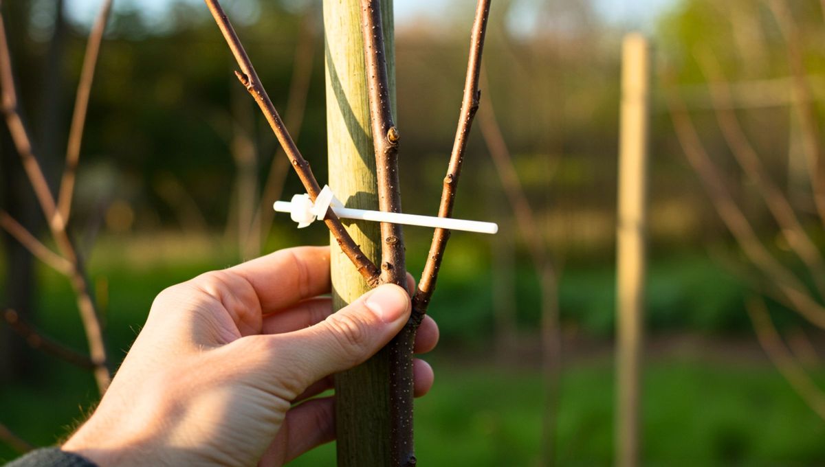 Atar el tallo o la rama del jazmín hará que la planta crezca fuerte y recta. Además de dar mucha floración. Atar el tallo o la rama del jazmín hará que la planta crezca fuerte y recta. Además de dar mucha floración.
