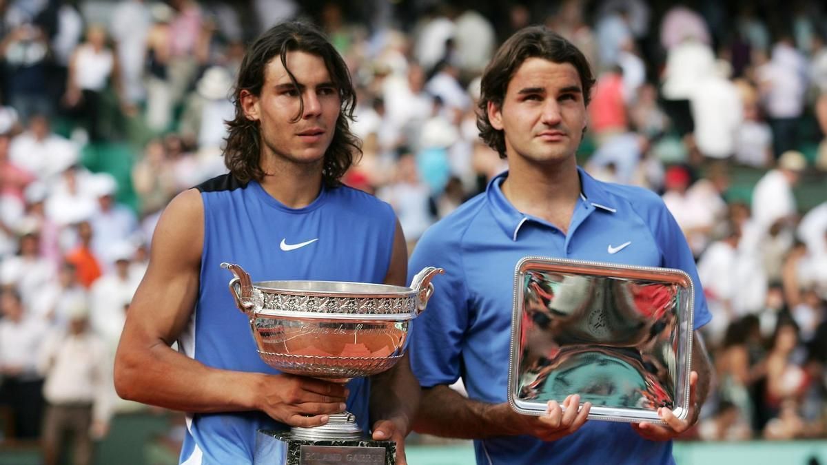 Rafael Nadal, como máximo ganador de Roland Garros, luego de haberle ganado la final de este certamen a Roger Federer. Rafael Nadal, como máximo ganador de Roland Garros, luego de haberle ganado la final de este certamen a Roger Federer.