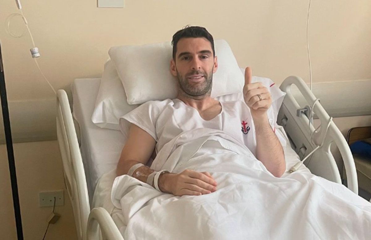 Boselli publicó una foto desde México. Boselli publicó una foto desde México.