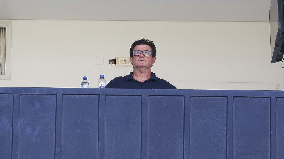 Alfredo Berti, el DT de Independiente Rivadavia.