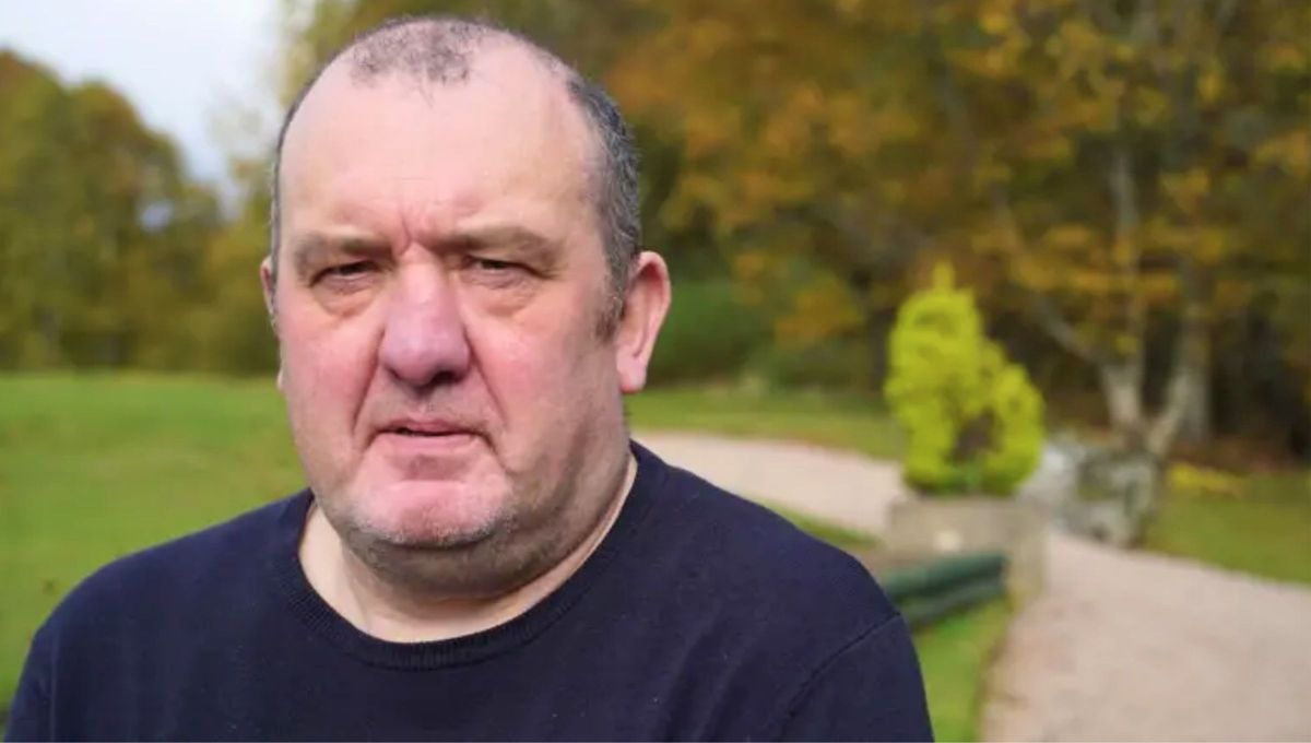 Alastair Munro tiene cáncer de pene. Foto BBC Alastair Munro tiene cáncer de pene. Foto BBC