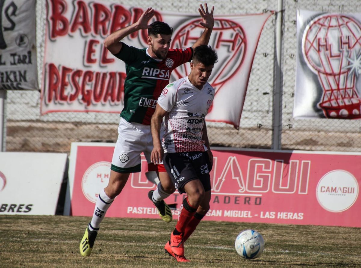 Huracán Las Heras lleva 8 partidos sin ganar en el Torneo Federal A.