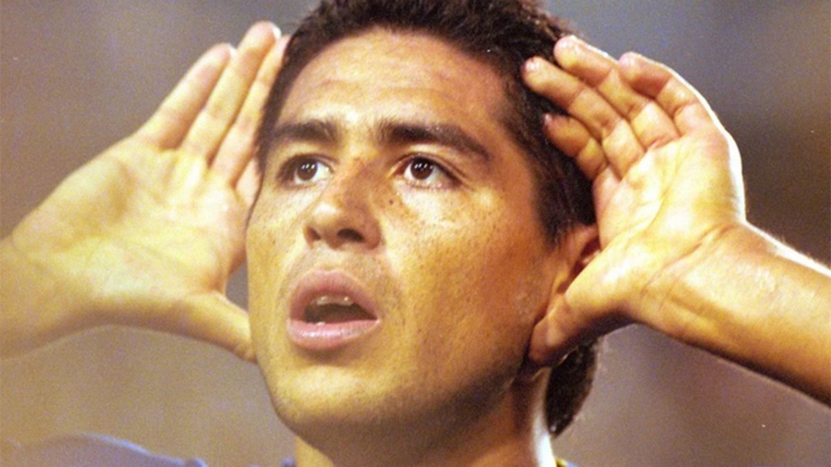 Román, y un partido y un gesto que pasaron a la historia.