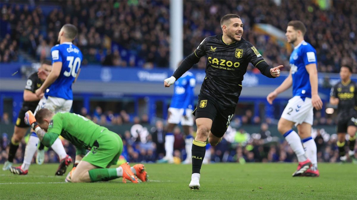 Emiliano Buendía logró un golazo para el Aston Villa.