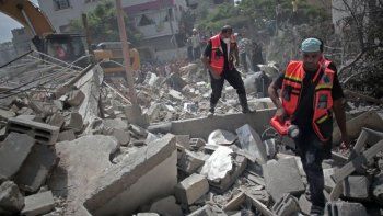 Sigue el sangriento conflicto en la Franja de Gaza: murieron 9 integrantes de una familia palestina