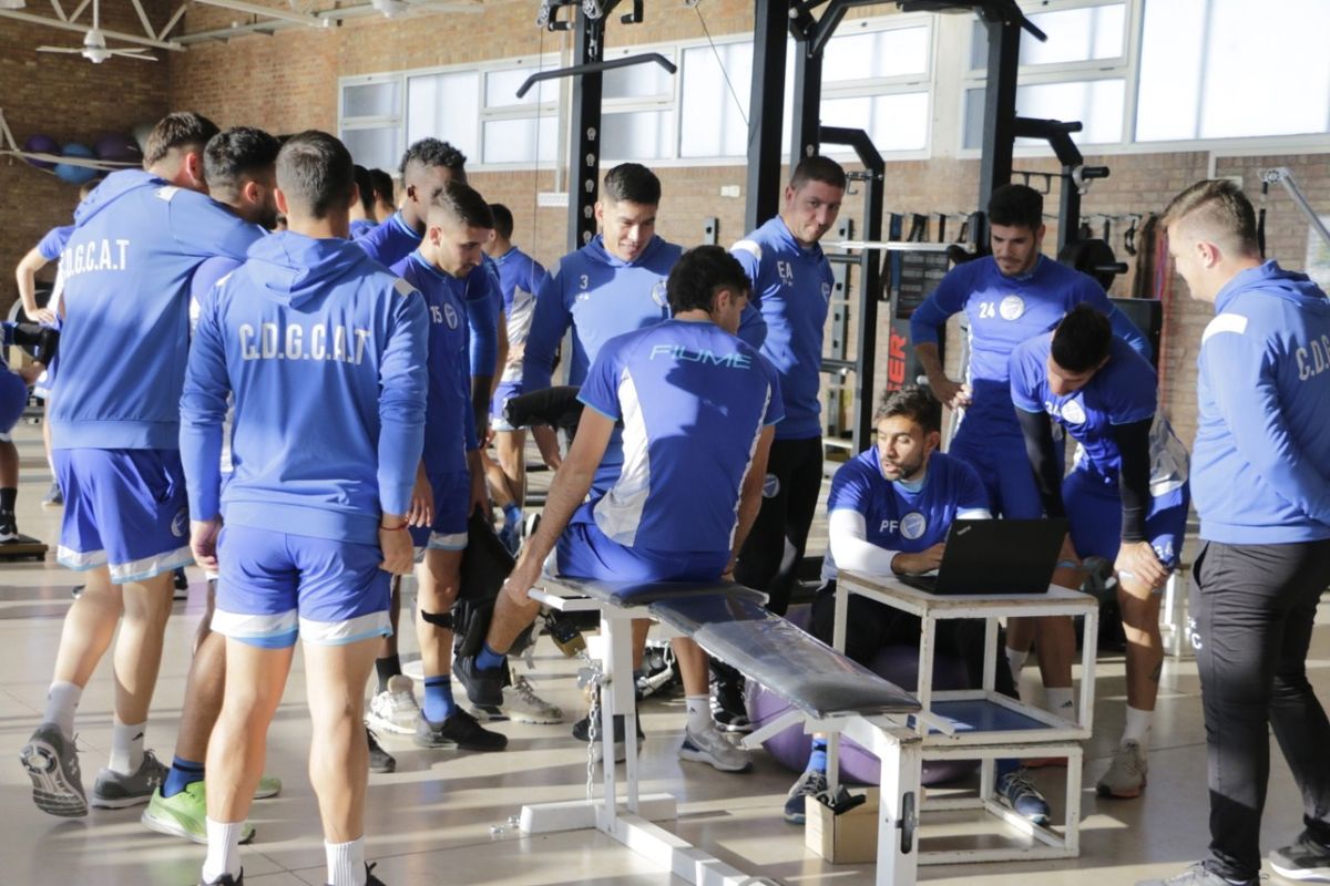 El Tormba volvió a los entrenamientos en el predio de Coquimbito.