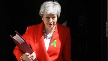 La primera ministra británica Theresa May anunció su renuncia