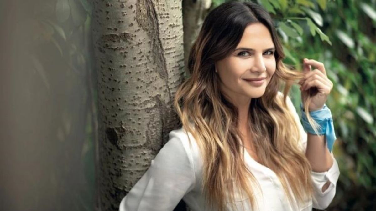 La foto de Amalia Granata en bikini a los 40.