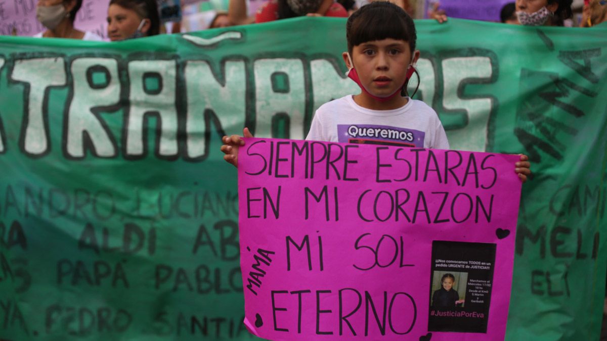 Unas 300 personas pidieron justicia por Evangelina Quiroga