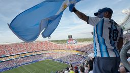 El calor de los hinchas contrasta con el frío de los ambientes cerrados.