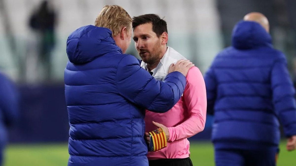Koeman sorprendió al opinar de Messi y su ida del Barcelona
