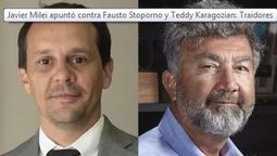 Fabio Spotorno y Teddy Karagozian, los dos ex asesores de Javier Milei.