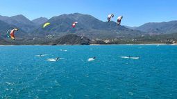 Se viene una competencia única en el dique Potrerillos: el Campeonato Argentino.