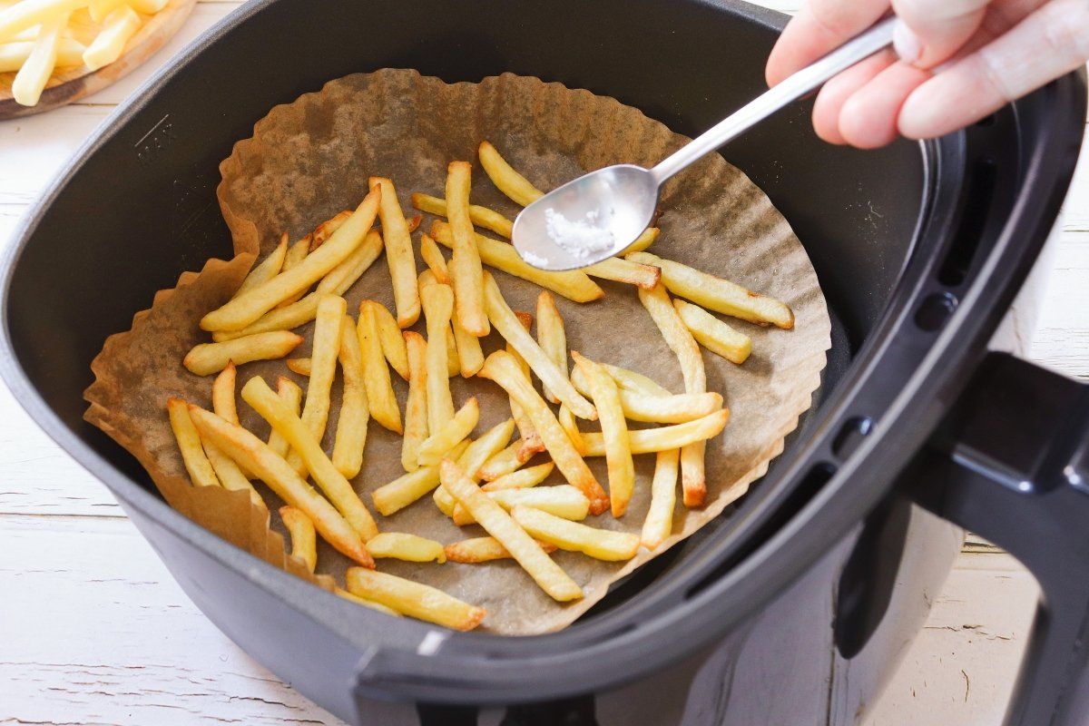 Las papas fritas congeladas no son nunca una buena opción. Las papas fritas congeladas no son nunca una buena opción.