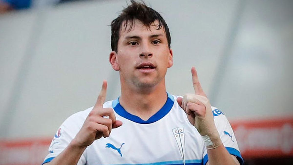 Tapia hizo 22 goles en 117 partidos con la Universidad Cat&oacute;lica.