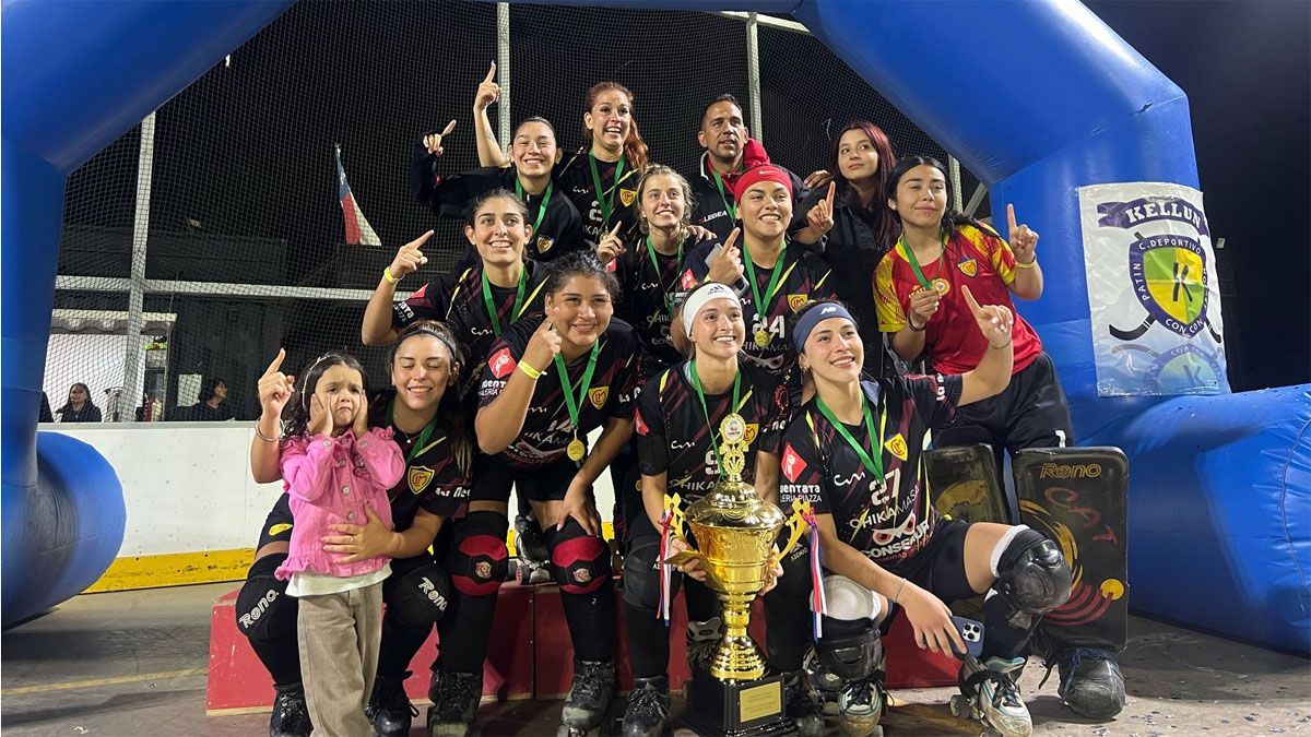  Las chicas de Murialdo se quedaron con el torneo de hockey sobre patines Franco Cepeda Lillo de Chile.