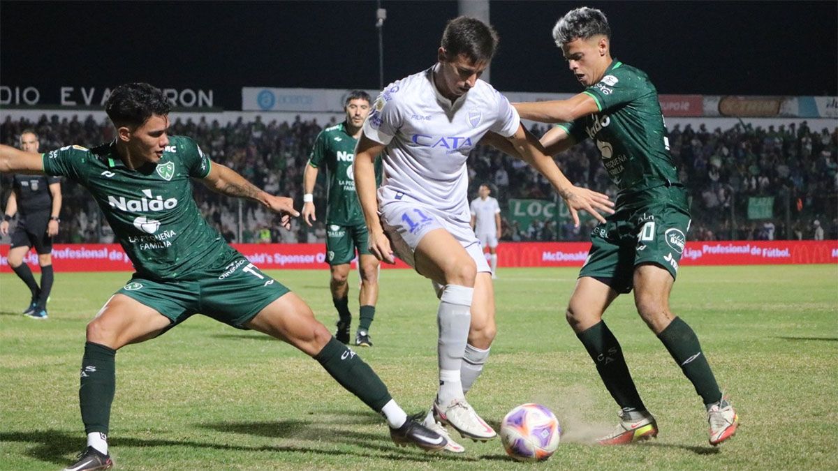 Godoy Cruz empató con Sarmiento.