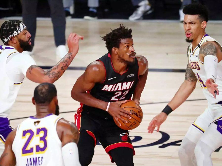 Butler brilló con 40 puntos y Miami Heat ganó la tercera final de la NBA.