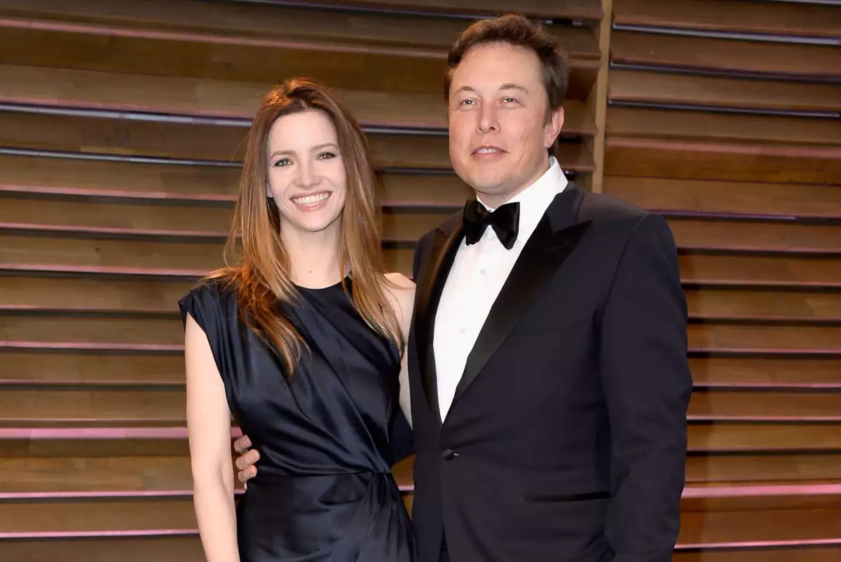 Elon Musk y Talulah Riley. Elon Musk y Talulah Riley.