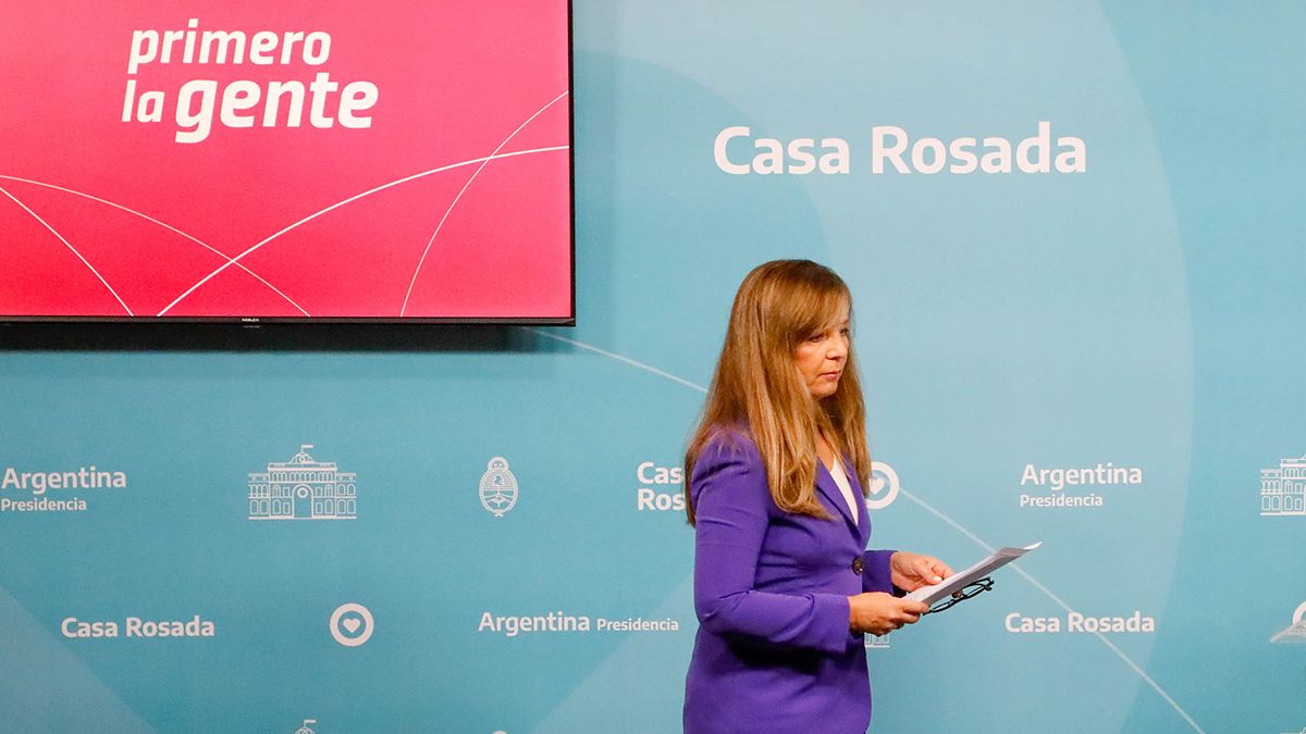 Gabriela Cerruti, 56 años, vocera del Presidente. Separada. Madre de una chica y un varón. Le gusta hacer de polentosa.