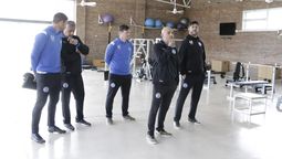 La dupla técnica Orsi-Gómez estuvo al frente de su primera práctica tombina.