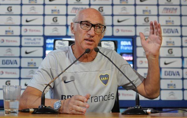 Bianchi sólo habló de fútbol en Boca