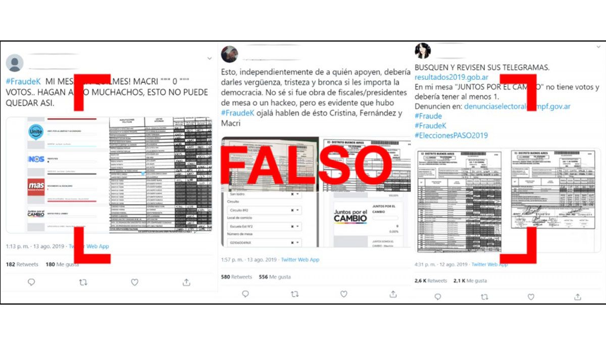 Cuáles son las desinformaciones de las que te tenés que cuidar durante las elecciones
