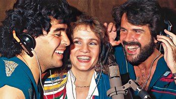 El amor de Diego Maradona y Lucía Galán: 