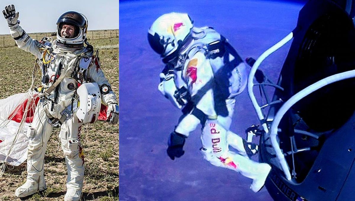 Tras su éxito mundial, Felix Baumgartner se alejó de los grandes saltos de exhibición. Tras su éxito mundial, Felix Baumgartner se alejó de los grandes saltos de exhibición.
