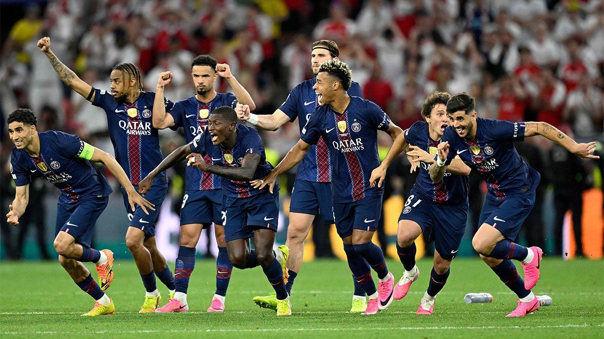 PSG le gan&oacute; por penales al Arsenal &nbsp;y se qued&oacute; con la Champions.