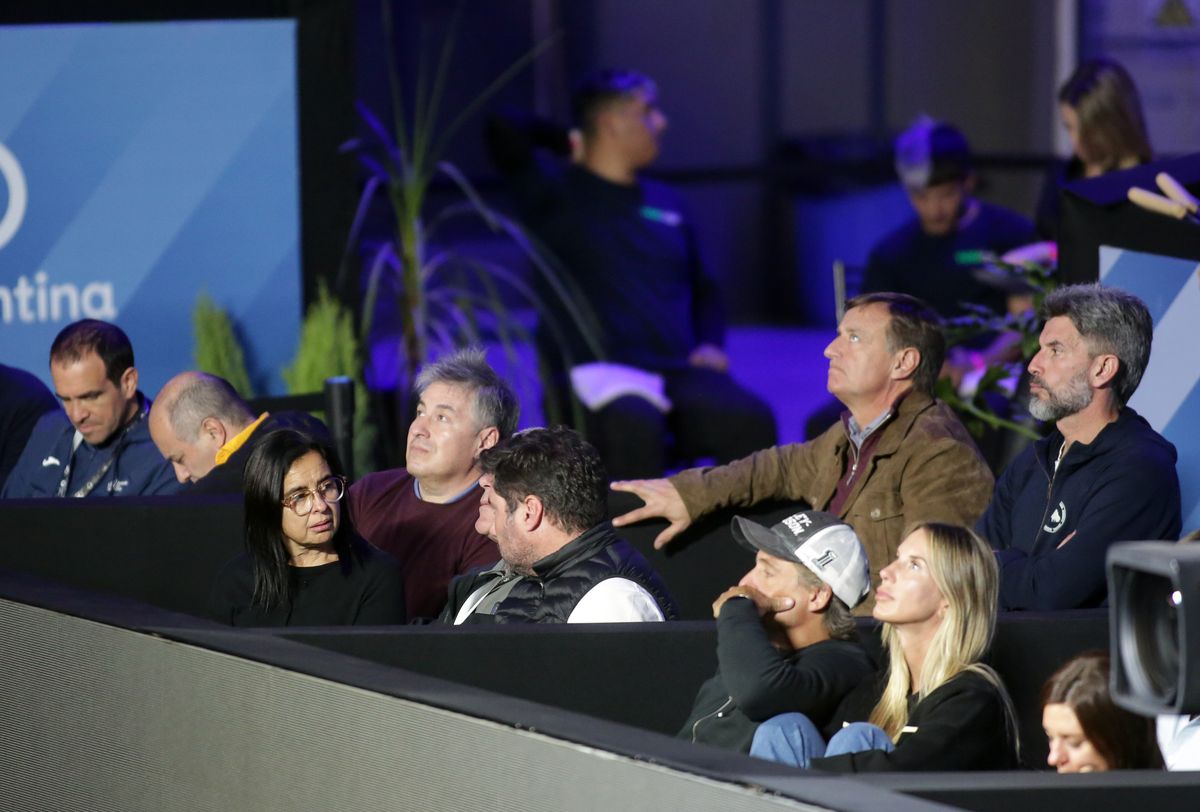 Rodolfo Suarez y Ulpiano Suárez siguieron atentamente los partidos Rodolfo Suarez y Ulpiano Suárez siguieron atentamente los partidos