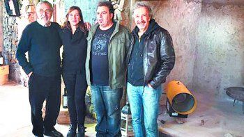Brandoni y Blanco también disfrutaron de Mendoza