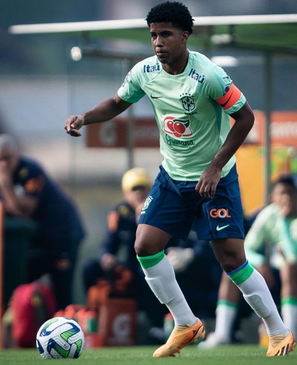 Andrey Santos jugará este domingo para Brasil, en Mendoza, por el Mundial Sub 20