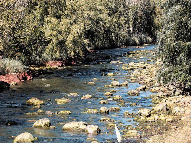 El Atuel, el río que genera conflictos entre Mendoza y La Pampa.