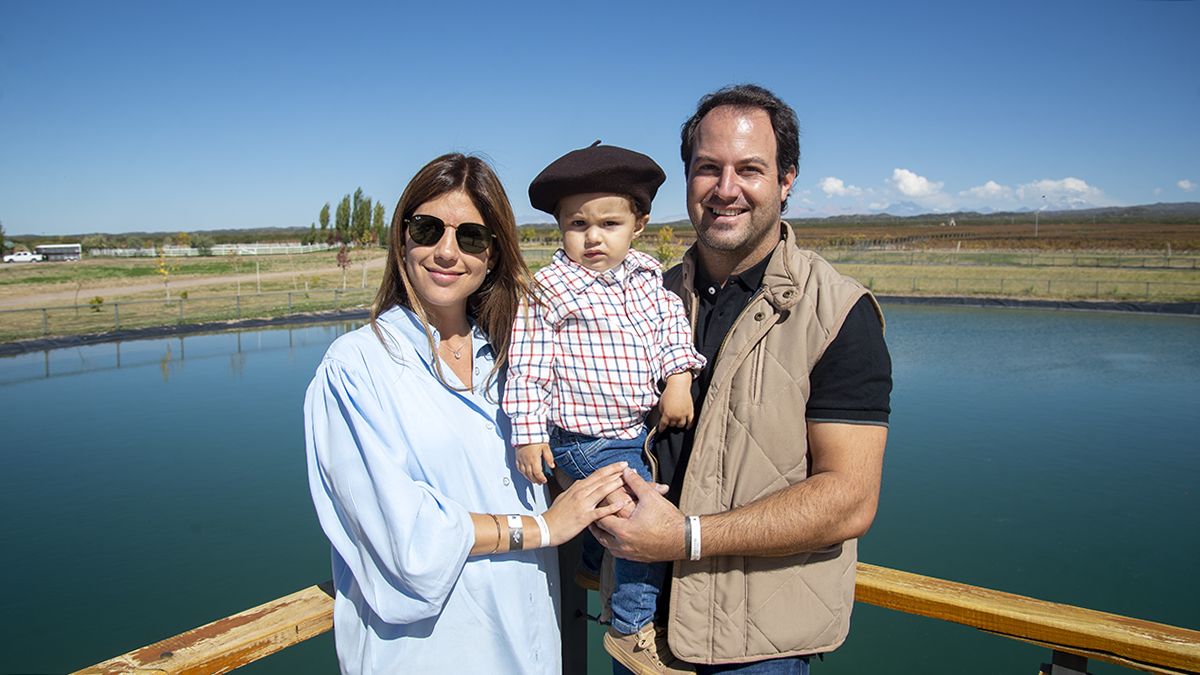 Agustina, Bautista y Hernán David.